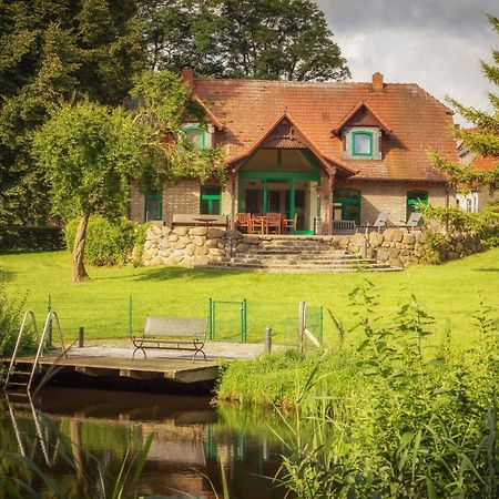 J1 Idyllisches Ferienhaus Mit Seeblick Villa Julchendorf Exterior photo