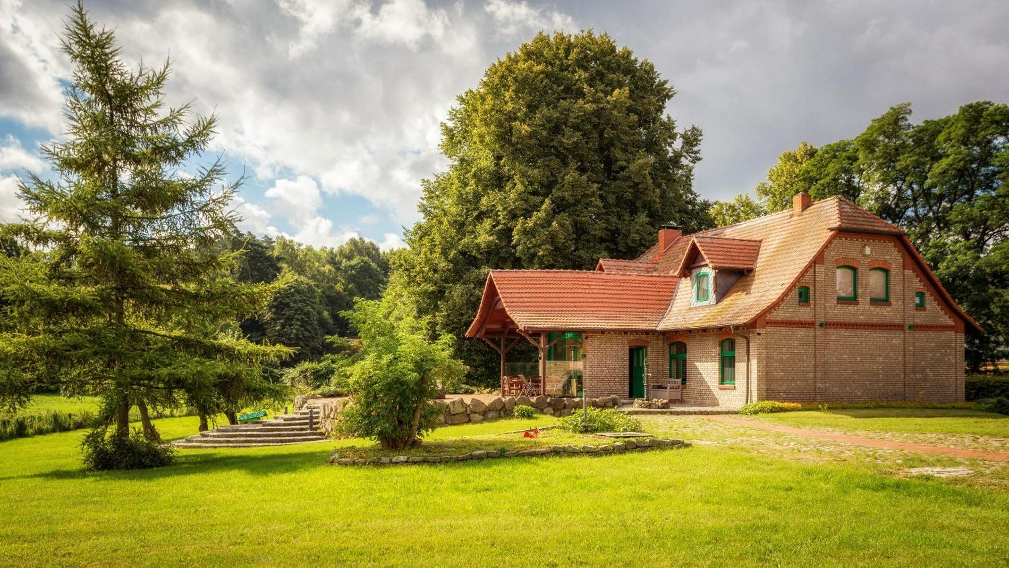 J1 Idyllisches Ferienhaus Mit Seeblick Villa Julchendorf Exterior photo